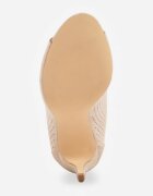 vices Sandale Perforate Bej cu toc stiletto Selith