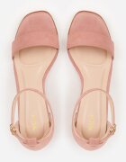 vices Sandale Roz Basic cu toc gros Soretta