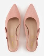 vices Sandale Roz cu toc bloc Slingback cu branț din piele Vevoline