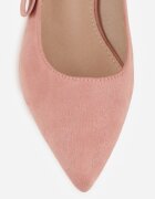 vices Sandale Roz cu toc bloc Slingback cu branț din piele Vevoline