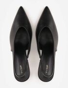 vices Sandale stil Czółenka Negre cu Toc Subțire Slingback Kolliva