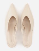 vices Sandale tip pantof Bej cu toc cui Slingback Kolliva