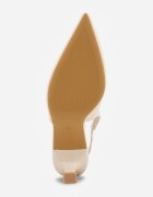 vices Sandale tip pantof Bej cu toc cui Slingback Kolliva