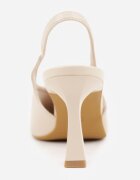vices Sandale tip pantof Bej cu toc cui Slingback Kolliva