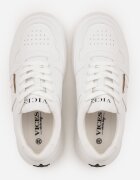 vices Sneakers Albi Basic cu Platformă cu Decorațiune Triunghiulară Mellinata