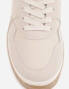 vices Sneakers în stil Basic cu inserții din imitație de nubuc Akila Bej închis