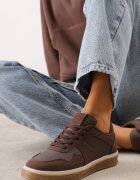 vices Sneakers în stil Basic cu inserții din imitație de nubuc Akila Maro
