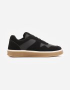 vices Sneakers în stil Basic cu inserții din imitație de nubuc Akila Negri