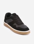 vices Sneakers în stil Basic cu inserții din imitație de nubuc Akila Negri