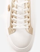 vices Sneakers Lavfedi Alb cu auriu
