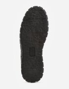 vices Sneakers Negri pe Platformă cu Ornament și Inscripție Leawen