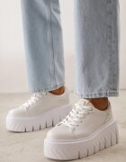 vices Sneakers pe platformă chunky Tassi Albi