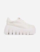 vices Sneakers pe platformă chunky Tassi Albi