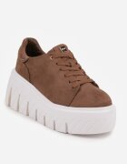 vices Sneakers pe platformă chunky Tassi Bej închis
