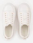 vices Sneakers pe platformă cu aplicație metalizată și inscripție Beli Albi
