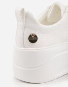 vices Sneakers pe platformă cu aplicație metalizată și inscripție Beli Albi