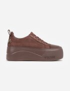 vices Sneakers pe platformă cu aplicație metalizată și inscripție Beli Maro