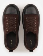 vices Sneakers pe platformă cu aplicație metalizată și inscripție Beli Maro închis