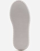 vices Sneakersy Chunky Albe cu Aplicație pe Platformă cu Striatii Ilunatesa