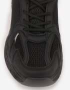 vices Sneakersy Negre cu Platformă Decorate cu Ștanțare Natiselle