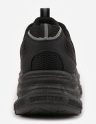 vices Sneakersy Negre cu Platformă Decorate cu Ștanțare Natiselle