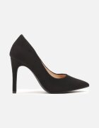 vices Stilettos Negre cu Branț din Piele Naturală Innatia