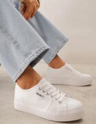vices Tenisi Basic Albi în Stil Minimalist Riosanne