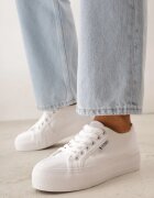 vices Tenisi Basic Albi în Stil Minimalist Riosanne