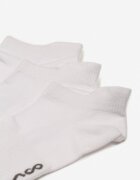 vico 3-pack Șosete scurte albe de bumbac cu inscripție Marosela