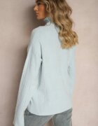 wool fashion Maletă Albastru deschis cu croială clasică Savelle