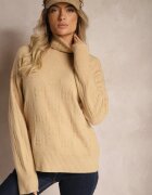 wool fashion Maletă Bej Cu Croială Clasică Savelle
