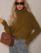 wool fashion Maletă Verde închis cu croială clasică Savelle