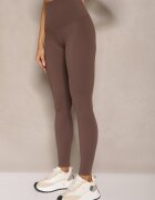 yu & me Colanți Maro Basic High Waist Tofelia