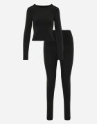 yu & me Compleu sport Dorotia Negru