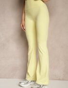 yu & me Compleu sport Galben Pantaloni și Tricou Decorat cu șiret Lumileine