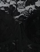 yu & me Corset de dantelă Vimal Negru