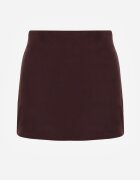 yu & me Fustă-Pantaloni scurți Maro cu Imitație Decorativă de Buzunar Sewressa