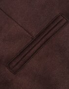 yu & me Fustă-Pantaloni scurți Maro cu Imitație Decorativă de Buzunar Sewressa