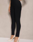 yu & me Pantaloni Bleumarin Croială Skinny cu elastic în talie și cu buzunare Rizeena