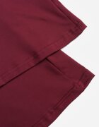 yu & me Pantaloni Bordo Talie înaltă din Material Elastic cu Bandă Elastică în Talie Dorra
