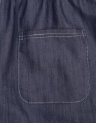 yu & me Pantaloni Casual Barrel High Waist cu elastic și tip cravată în talie Janesa Albaștri