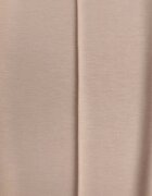 yu & me Pantaloni din Bumbac și Viscoză Bej cu Croială Elegantă la dungă Tinawre