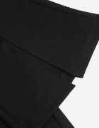 yu & me Pantaloni evazați negri cu despicătură la picior Hekenia