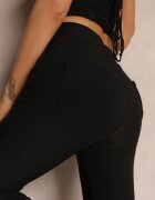 yu & me Pantaloni negri evazați Fingen