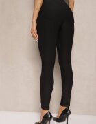 yu & me Pantaloni Negri tip Skinny cu elastic în talie și buzunare Rizeena