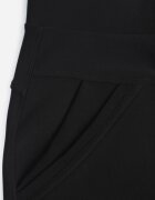 yu & me Pantaloni Negri tip Skinny cu elastic în talie și buzunare Rizeena