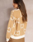 yu & me Pulover Bej Oversize Pasithoe