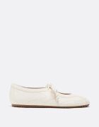 Stradivarius Balerini Tip Sneaker Cu Fundă Alb 36