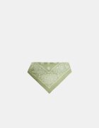 Stradivarius Bentiță Triunghiulară Verde Închis Os