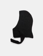 Stradivarius Căciulă Tip Cagulă Negru Os